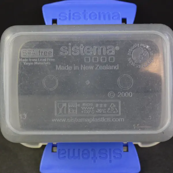 Lot of 6 Sistema Clear Plastic Food Storage Containers