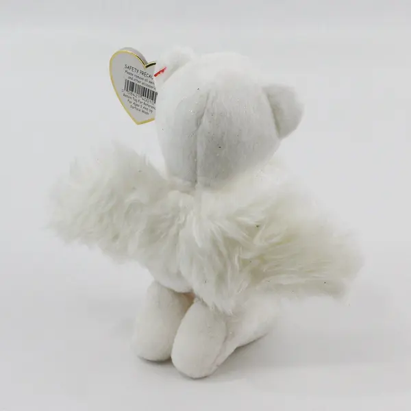 2002 Blessed TY Beanie Baby - Sparkly Praying Angel Bear - with Tag