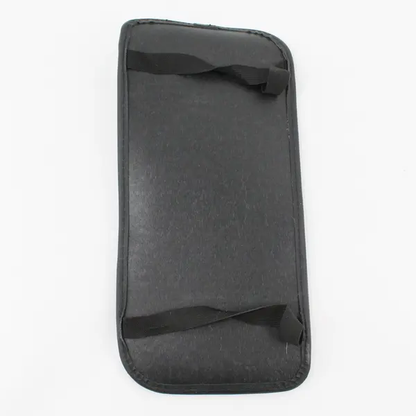 Custom 12-CD/DVD Sun Visor Media Organizer Adjustable Straps Black