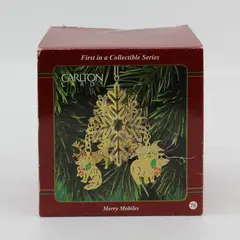 Carlton Cards Merry Mobiles (First In Series) Christmas Ornament