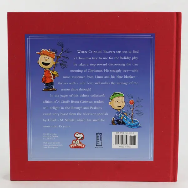 A Charlie Brown Christmas by Charles M Schulz 2008 Hardcover Illustrated Good