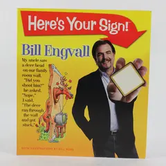 Here's Your Sign by Bill Engvall 2005 Paperback Book of Jokes