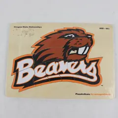 VTG Oregon State University Beavers Wood Jigsaw Puzzle OSU-401 PuzzleState