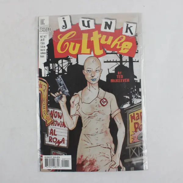 DC Comics Vertigo Junk Culture 1 Ted McKeever For Mature Readers July 1997
