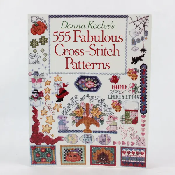 Donna Kooler's 555 Fabulous Cross-Stitch Patterns PB Book Sterling Publishing Co