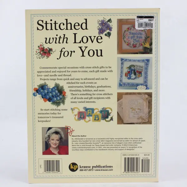 Gifts to Cross Stitch 70 Projects SC Book 2003 Krause Publications