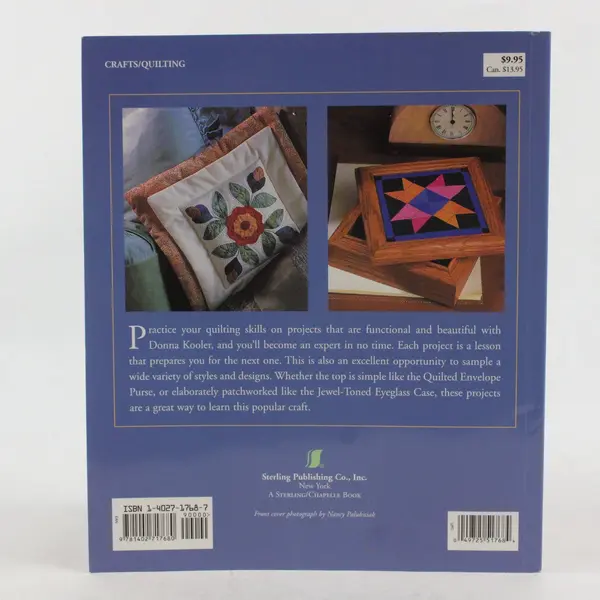 Quilting for the First Time Donna Kooler Kooler Design Studio 2004 PB