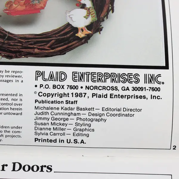 Santa's Workshop Treasures 95 Exciting Craft Projects 1987 Paperback Good