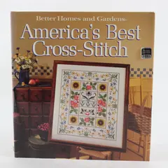 Vintage Better Homes and Gardens America's Best Cross-Stitch 1988 Hardcover DJ