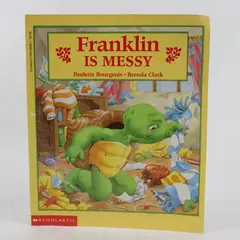 Vintage 1994 Franklin Is Messy by Paulette Bourgeois Brenda Clark Paperback Good