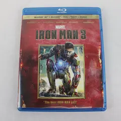 Iron Man 3 3D Blu-ray/DVD Marvel 2013 