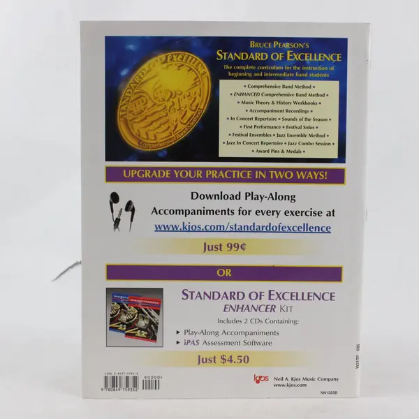 Standard of Excellence Book 1 B Flat Trumpet/Cornet Bruce Pearson 2004 PB