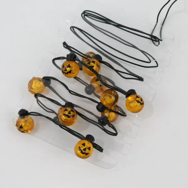 Dept 56 Jack-O-Lantern Orange Lights Halloween Village Decor MPN 53000