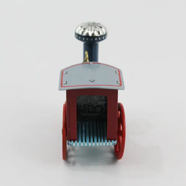 Hallmark 1987 Tin Locomotive Train Ornament Original Box Vintage QX-484-9