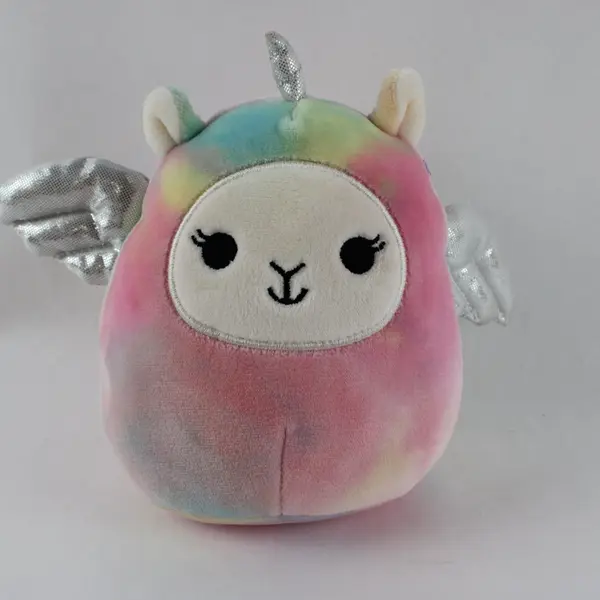 Lot of 2 Squishmallows Lucy-May Llama & Pegacorn Pastel Plush