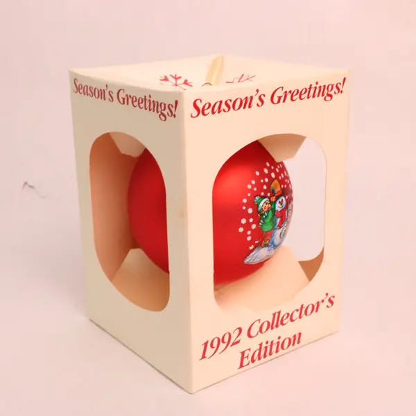 Campbell Kids 1992 Season's Greetings Collector's Edition Ornament