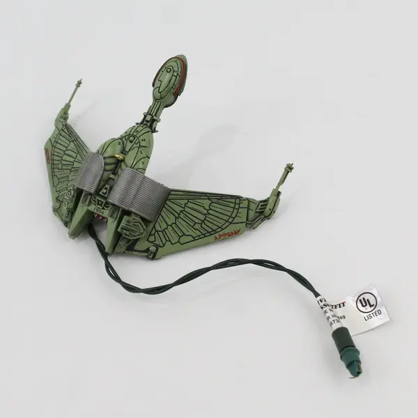 1994 Hallmark Keepsake Magic Star Trek Klingon Bird of Prey Stargazer Ornament