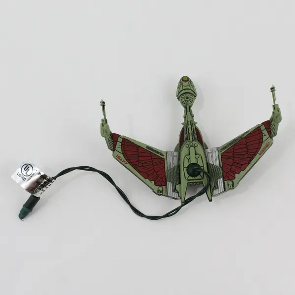 1994 Hallmark Keepsake Magic Star Trek Klingon Bird of Prey Stargazer Ornament