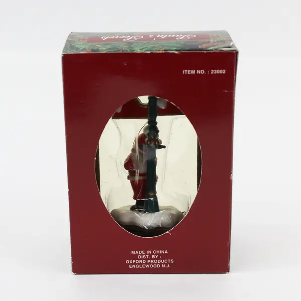 Oxford Products Santa's Secrets Ornament Santa Standing  5th Ave and W 48th St 