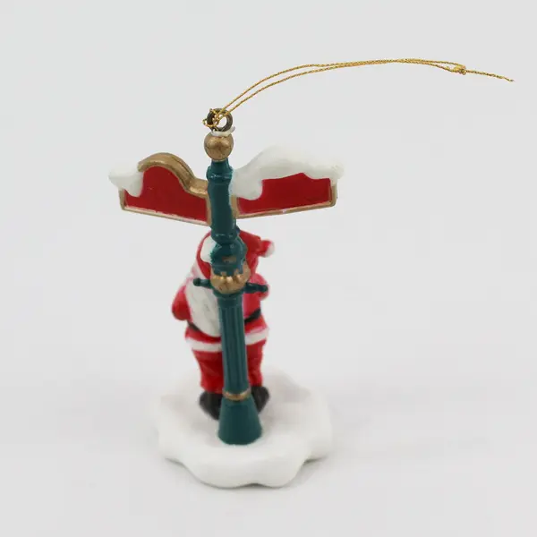 Oxford Products Santa's Secrets Ornament Santa Standing  5th Ave and W 48th St 