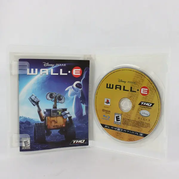 Disney Pixar WALL-E Sony PlayStation 3 PS3 Game THQ