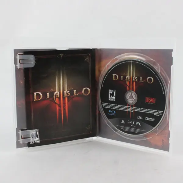 Diablo III PS3 Sony PlayStation 3 Video Game Blizzard
