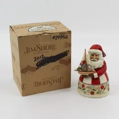 2011 Jim Shore Christmas Spirit Fills My Sails Santa w/ Sailboat Figure 4022912