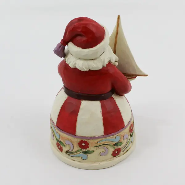 2011 Jim Shore Christmas Spirit Fills My Sails Santa w/ Sailboat Figure 4022912