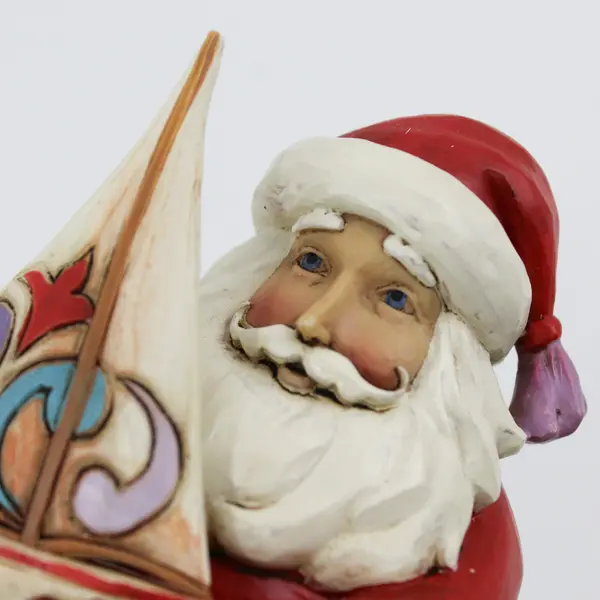 2011 Jim Shore Christmas Spirit Fills My Sails Santa w/ Sailboat Figure 4022912