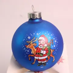 1993 Campbell Kids Happy Holidays Christmas Ornament Santa Reindeer Boxed
