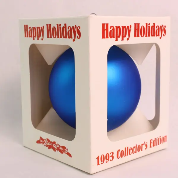 1993 Campbell Kids Happy Holidays Christmas Ornament Santa Reindeer Boxed