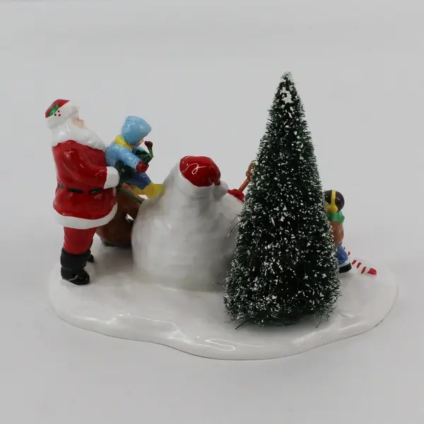 1998 Dept 56 Snow Village Santa Comes To Town 54920