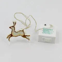 1993 Dept 56 Village Accessory Brite Lites Lighted Reindeer 52248