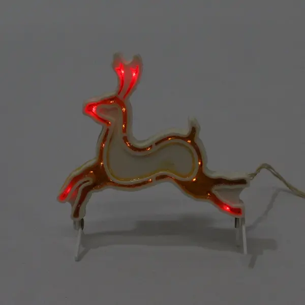 1993 Dept 56 Village Accessory Brite Lites Lighted Reindeer 52248