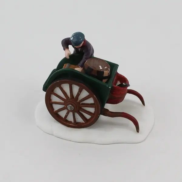 1993 Dept 56 Heritage Village C. Bradford Wheelwright & Son Set 2 5818-1