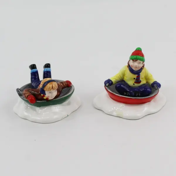 1992 Dept. 56 Snow village Round and Round We Go Accessory 54330