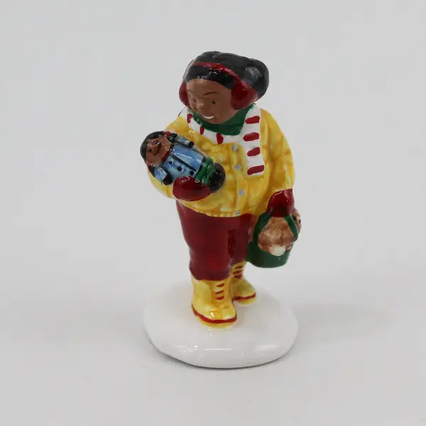 Dept 56 Snow Village Set of 3 The Whole Family Goes Shopping 1997 54905