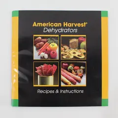 Vintage 1993 American Harvest Dehydrators Recipes & Instructions Booklet