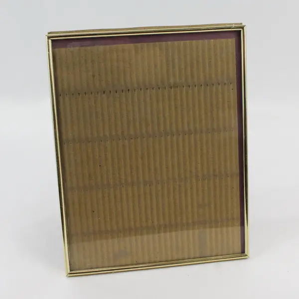 Intercraft Gold Metal Minimalist 8x10 Photo Frame Tabletop