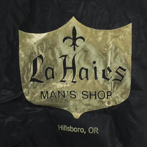 La Haies Black Garment Bag Cover 40x23 Clothing Protector