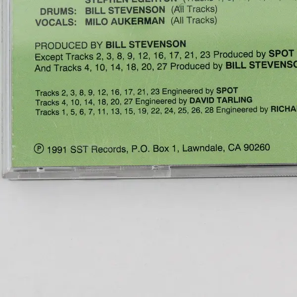 1991 Descendents - Somery CD SST Records