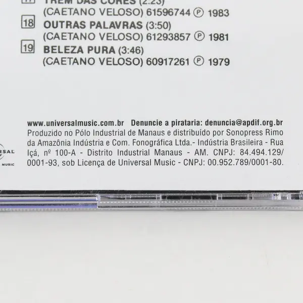 Sem Lenco Sem Documento: The Best of Caetano Veloso CD