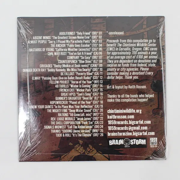 Give Back Volume One CD A Benefit For Chintimini Wildlife Center 1859 Records