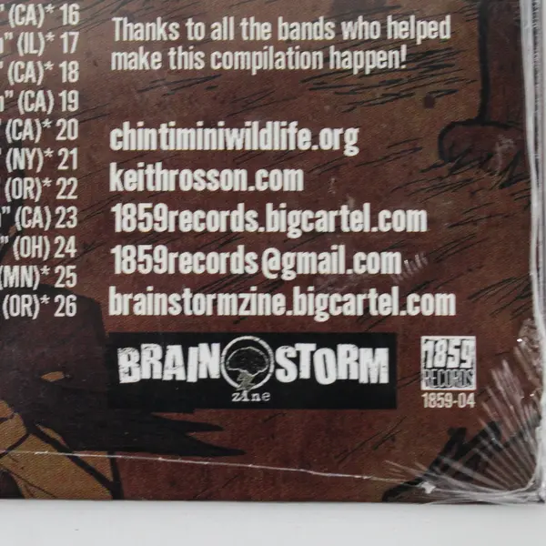 Give Back Volume One CD A Benefit For Chintimini Wildlife Center 1859 Records
