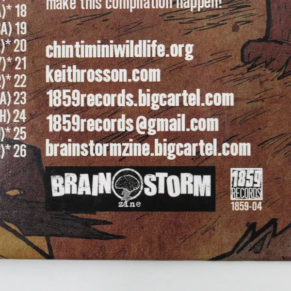Give Back Volume One CD A Benefit For Chintimini Wildlife Center 1859 Records