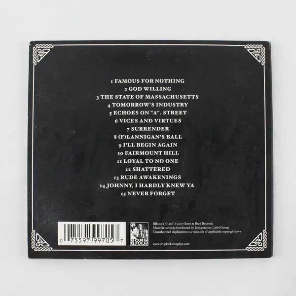 The Meanest of Times by Dropkick Murphys (CD, 2007)