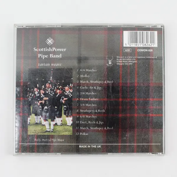 Scottish Power Pipe Band - Tartan Weave CD 1995