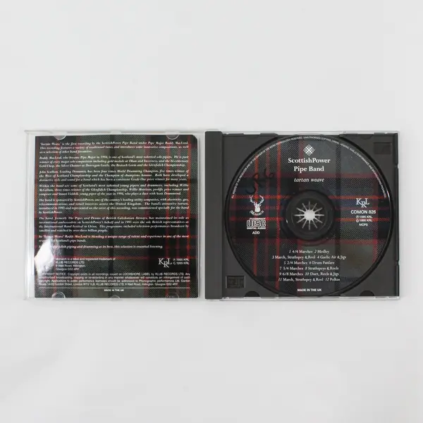 Scottish Power Pipe Band - Tartan Weave CD 1995
