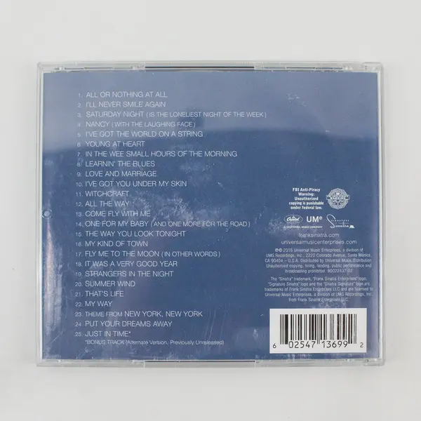 Ultimate Sinatra by Frank Sinatra (CD, 2015)
