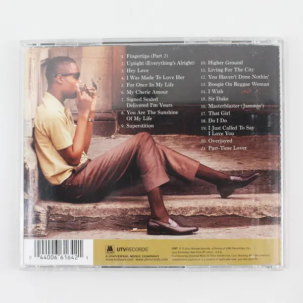 Stevie Wonder - The Definitive Collection CD 2002 Motown Records